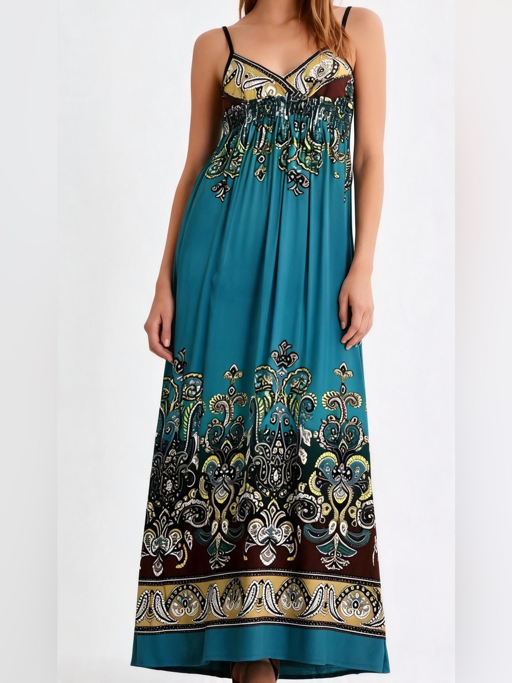 Bailey Girl Paisley Maxi Dress